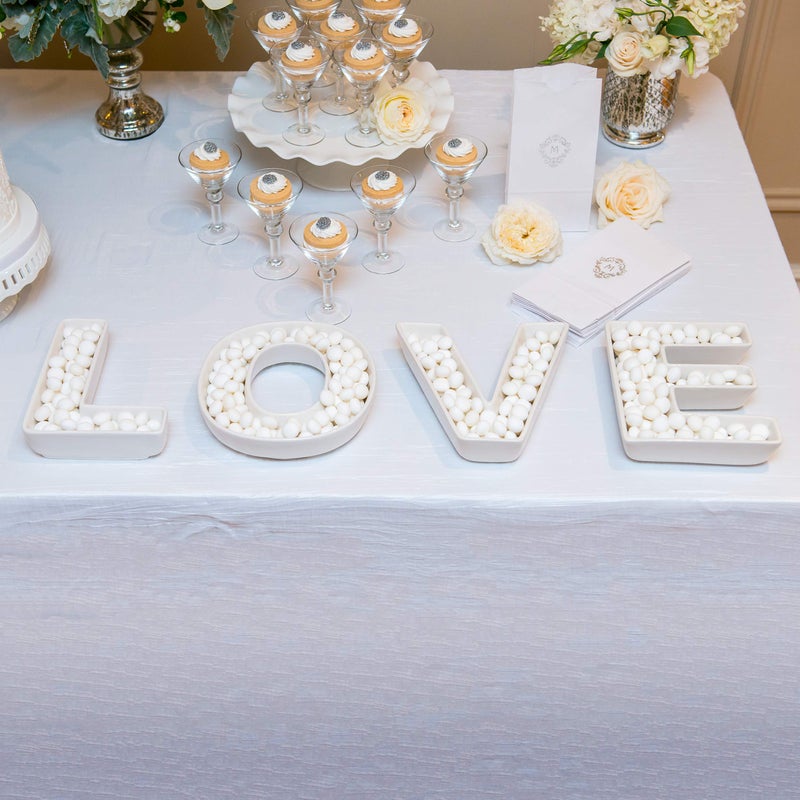 WeddingStar طقم أطباق "حب" من ويدينغستار - Image 2
